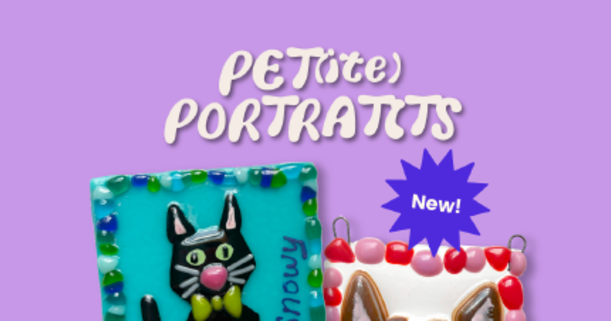 Pet(ite) Pet Portraits w/ Studio Tak Tak