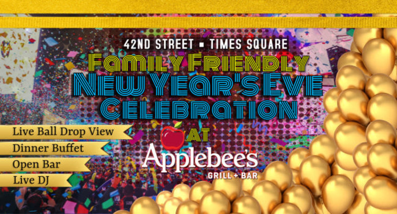 Applebees Times Square New Year's Eve