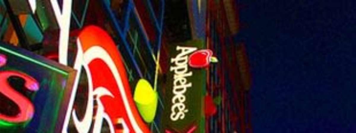 Applebees on 50th NYC New Year's Eve