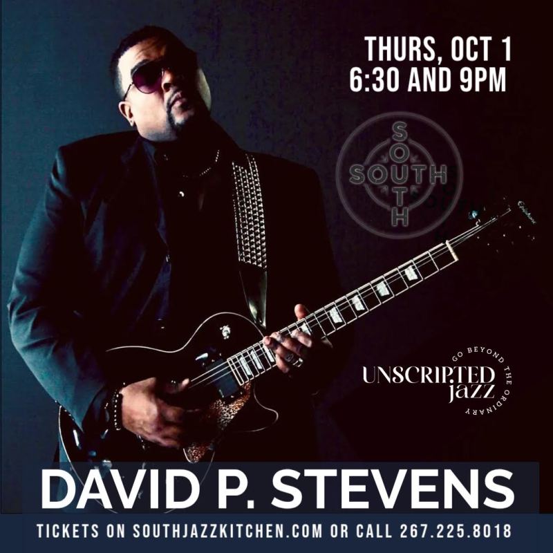 David P. Stevens 6:30pm and 9:00pm