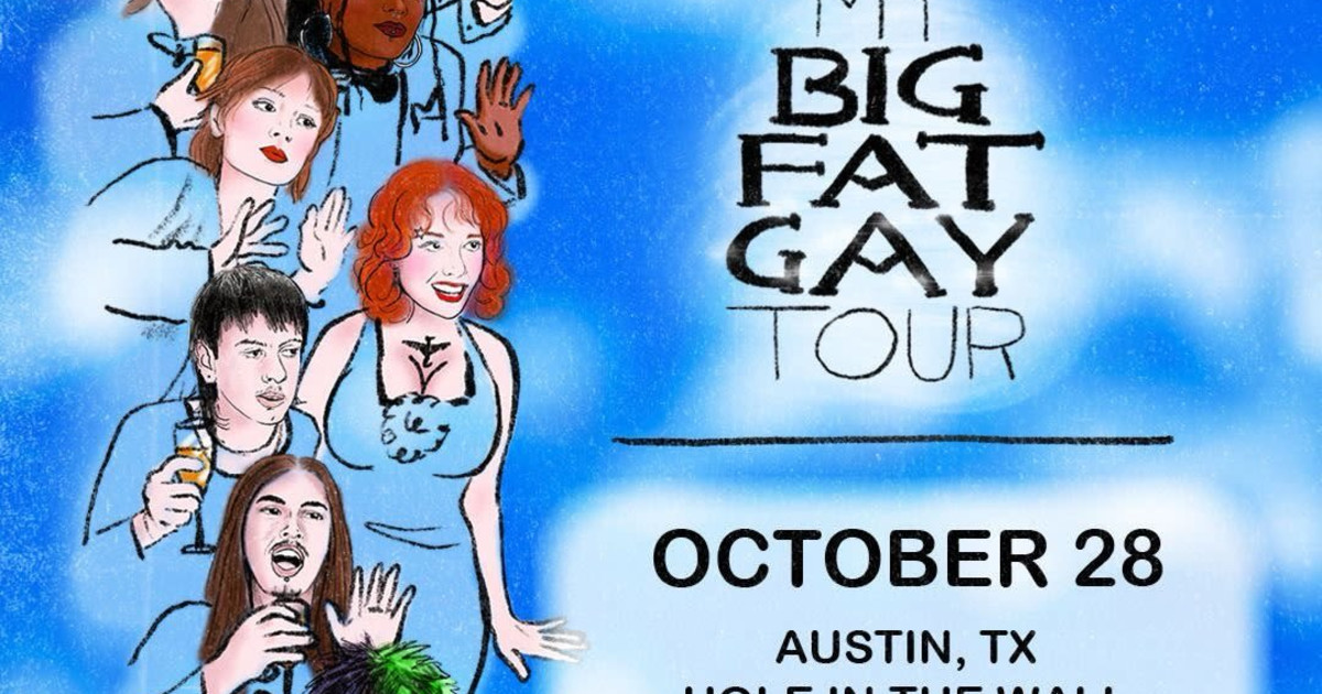 Gully Boys (Minneapolis) with Pollyanna, Dossey Austin concert poster