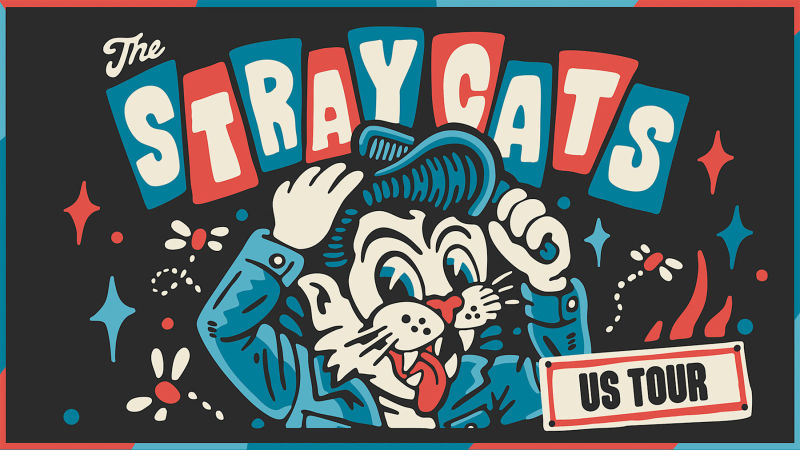 The Stray Cats With Special Guest The Chins Chins