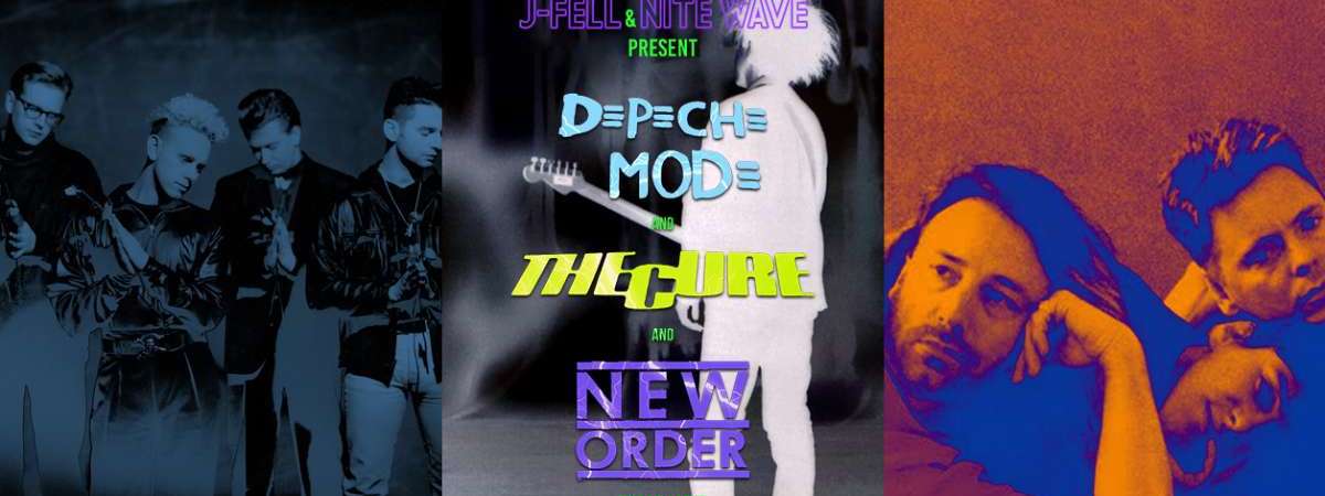J-Fell & Nite Wave present: The Cure, Depeche Mode & New Order Tribute Night