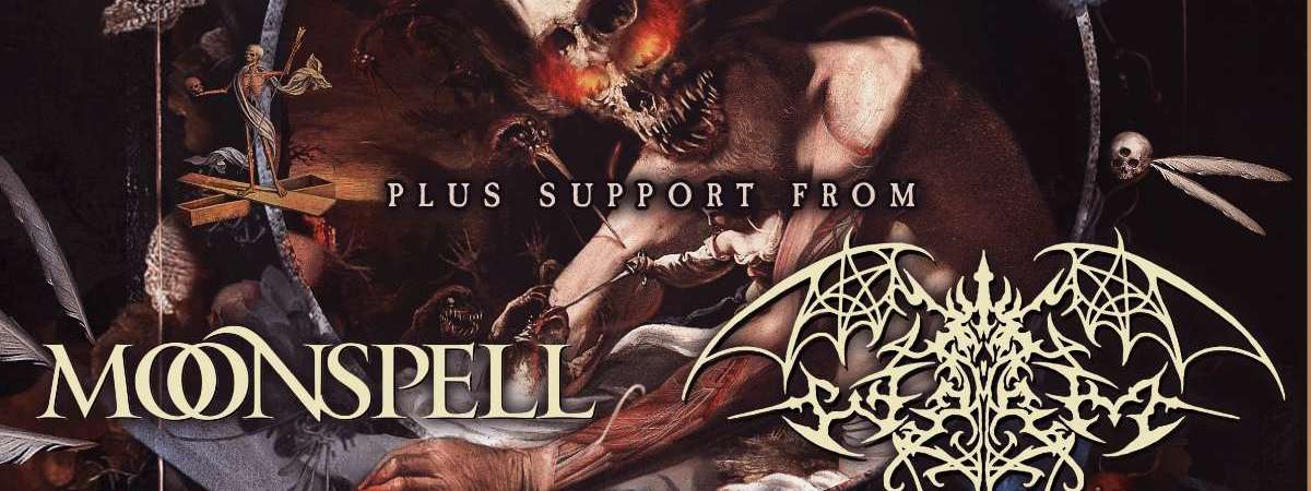 CRADLE OF FILTH: Majestic In Death II w/ Moonspell, Worm, and Black Satellite