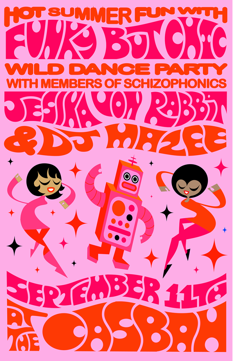 Funky But Chic, Jesika Von Rabbit, DJ Mazee, DJ StackAly