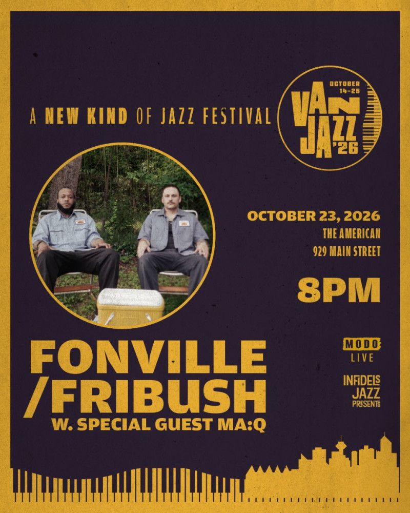 **Van Jazz 2026** Fonville/Fribush with Ma:Q