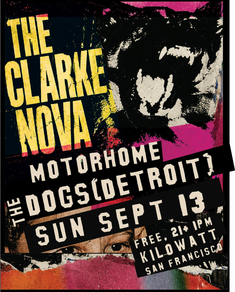 The Clarke Nova, Motorhome and The Dogs (Detroit)