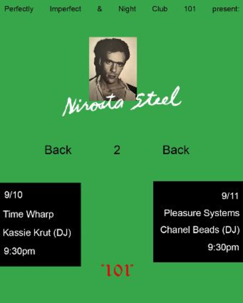 Nirosta Steel, Time Wharp, Kassie Krut DJ