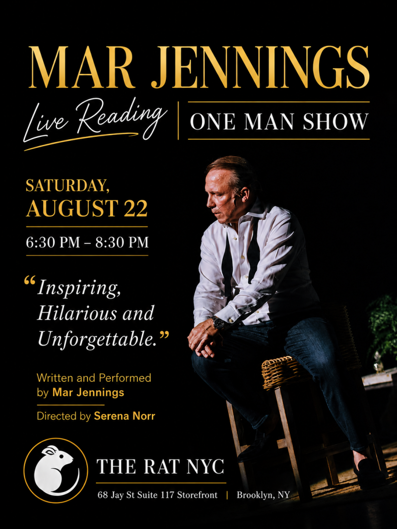 Mar Jennings: One-Man Show Live Reading