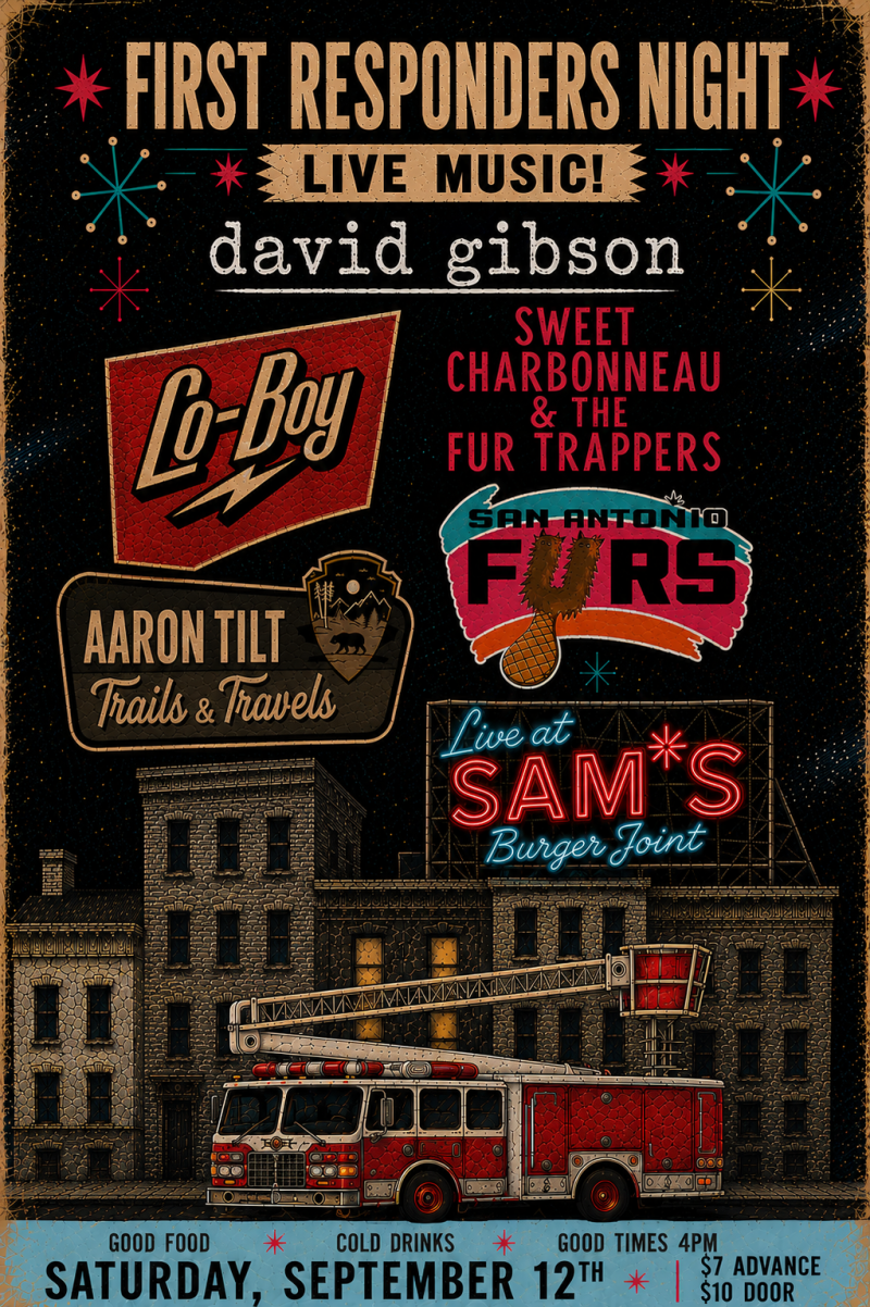 First Responder Night with David Gibson, Aaron Tilt