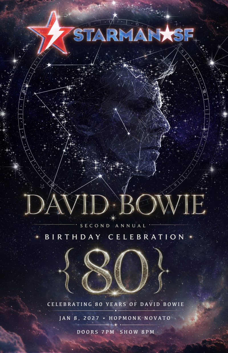 Starman SF - David Bowie's 80th Birthday Celebration