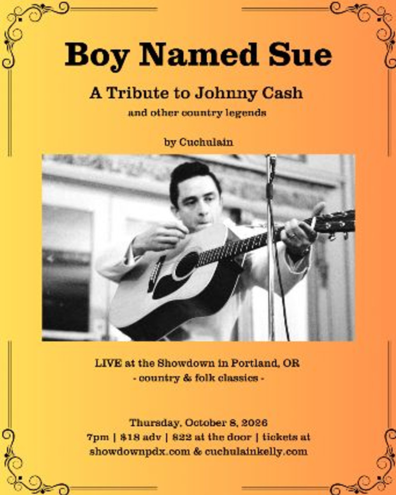 Boy Named Sue: A Tribute to Johnny Cash with Cachulain Kelly