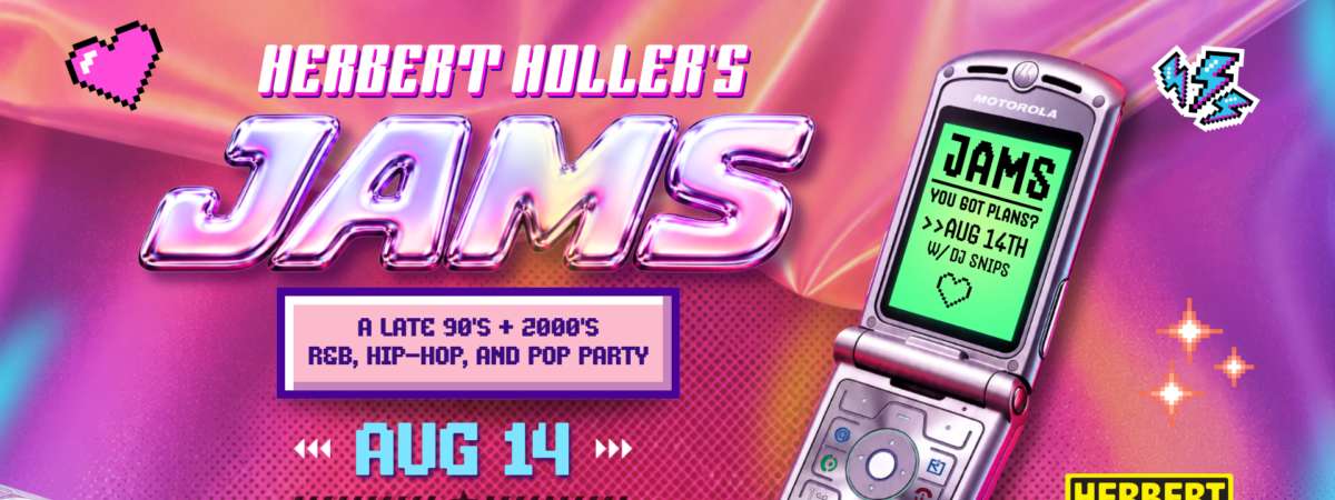 Jams A Late 90's + 2000's R&B, Pop, and Hip-Hop Party w/ DJ Snips