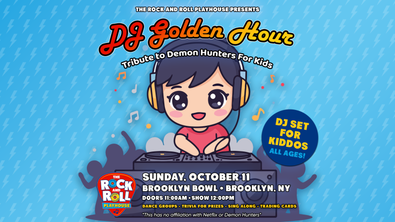 The Rock and Roll Playhouse Presents DJ Golden Hour