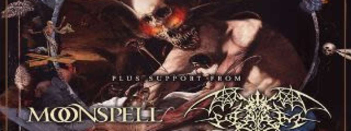 Cradle of Filth, Moonspell, Worm, Black Satellite