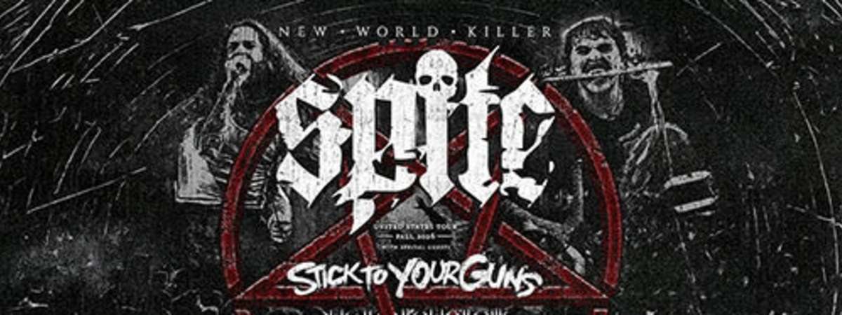The New World Killer US Fall Tour 2026 SPITE, Stick To Your Guns, No Cure, Vomit Forth