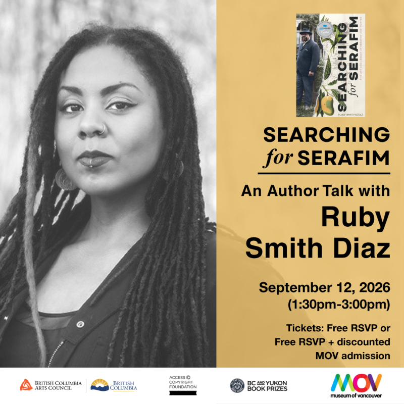 Searching For Serafim, An Author Talk With Ruby Smith Diaz