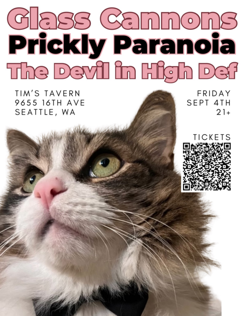 Prickly Paranoia // Glass Cannons // The Devil in High Def