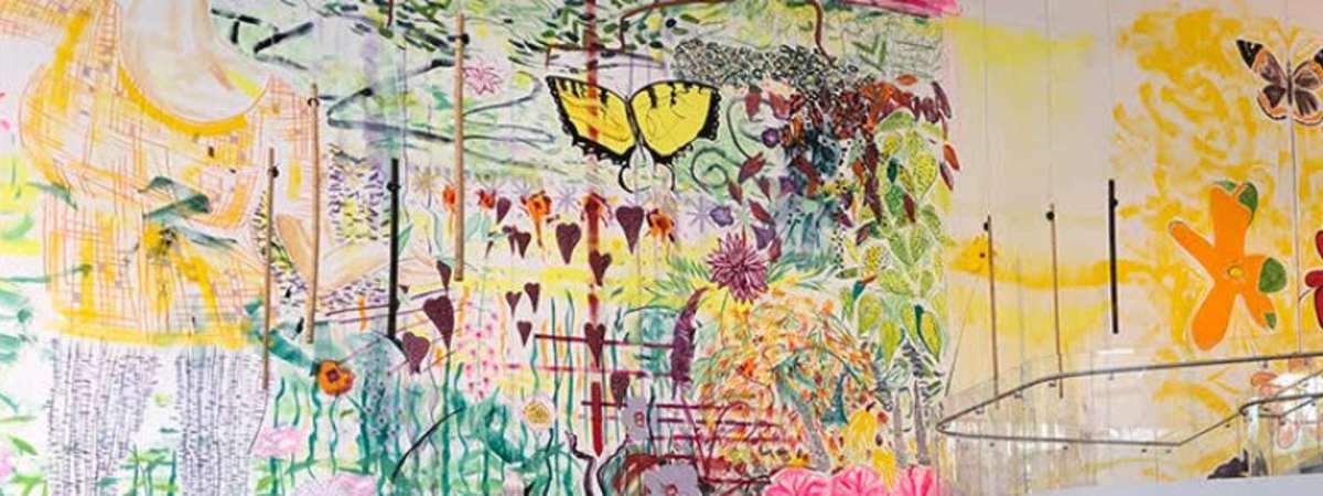Live Processing Paint and Sound: Liz Phillips and Heidi Howard