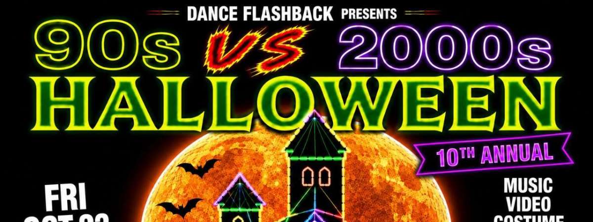 90s vs 2000s Halloween Costume Glow Ball
