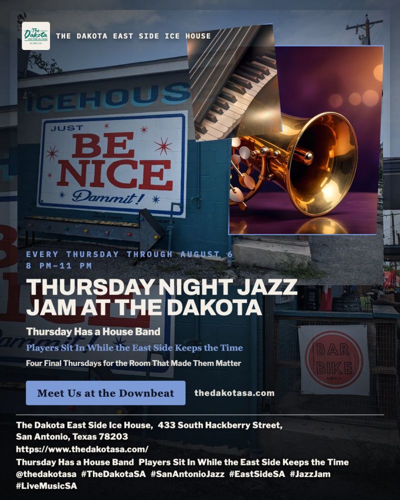 Thursday Night Jazz Jam at The Dakota in San Antonio at The Dakota