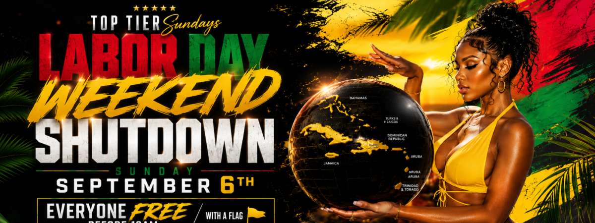Top Tier Sundays Labor Day Weekend Shutdown