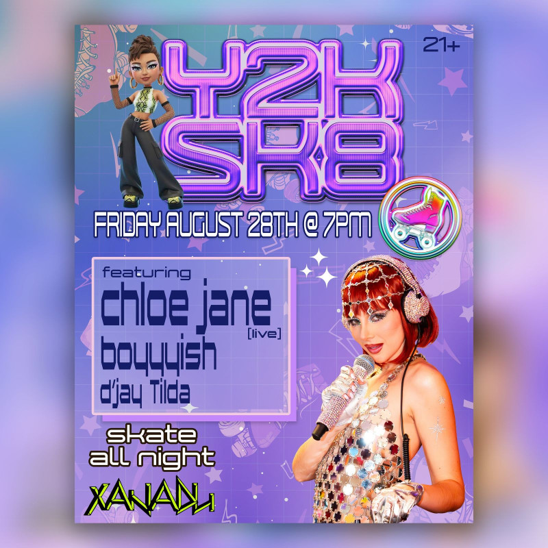 Y2K SK8 w/ boyyyish, Chloe Jane (LIVE) & more! (skate all night)
