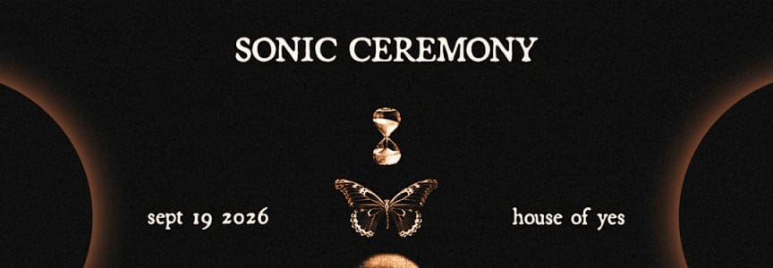 Sonic Ceremony: Echonomist, OVEOUS