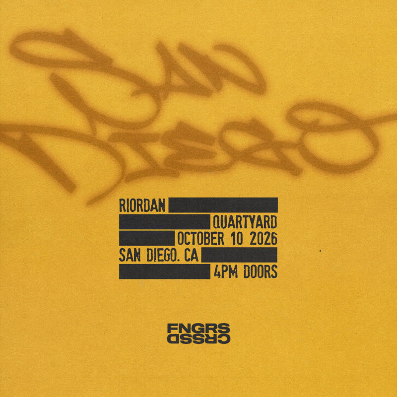 FNGRS CRSSD presents RIORDAN at Quartyard