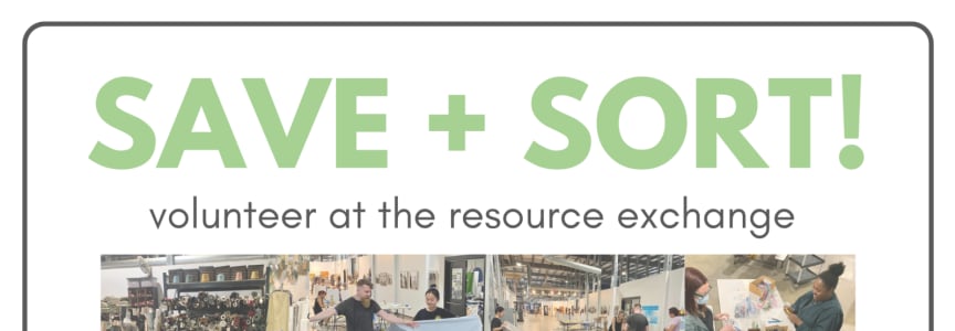 Save + Sort Volunteer Day