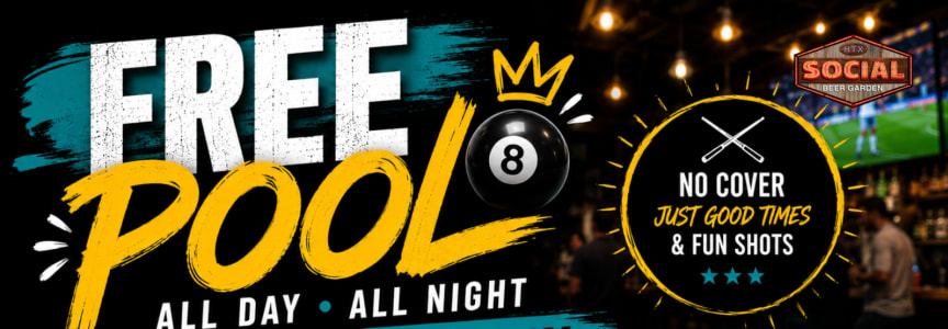 Free Pool and TUESDAY