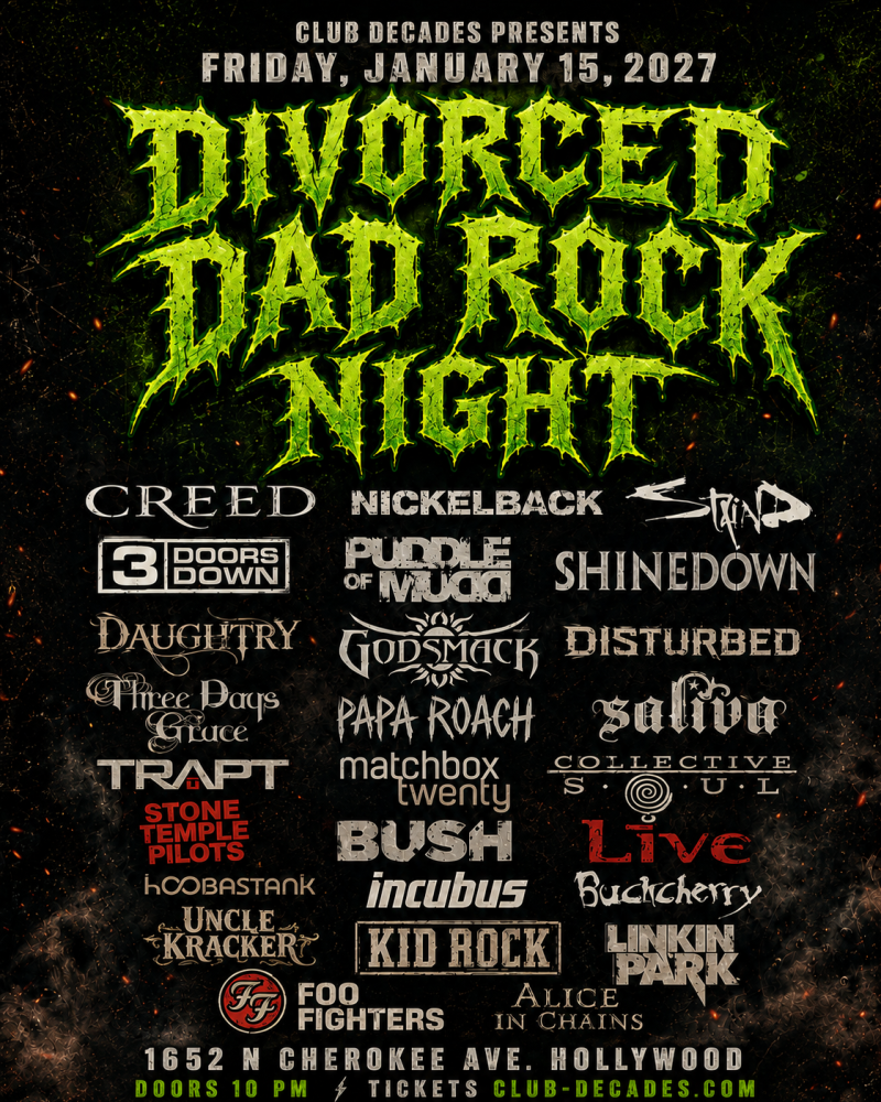 Divorced Dad Rock Night