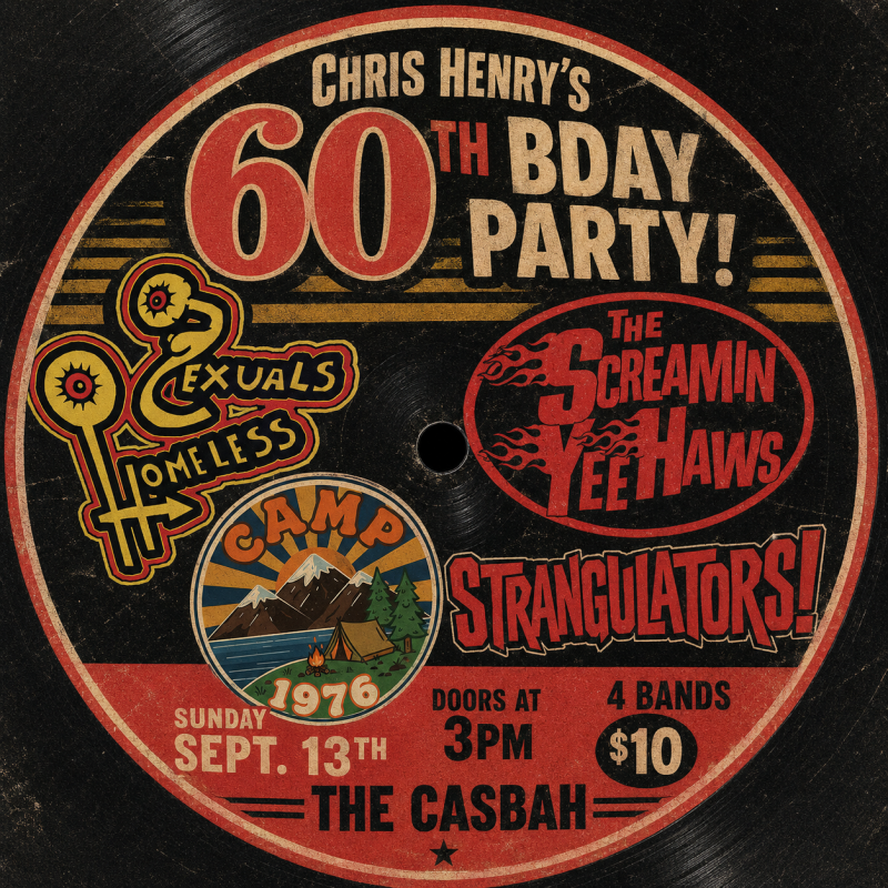 The Screamin Yeehaws, Strangulators, Camp 1976