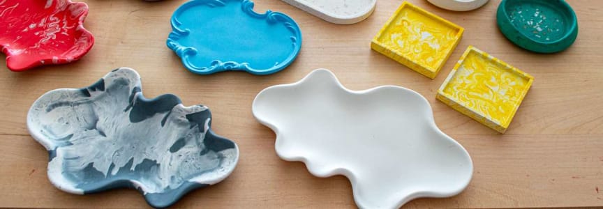 Jesmonite Housewares: Eco-friendly Casting with Jesmonite & Terrazzo