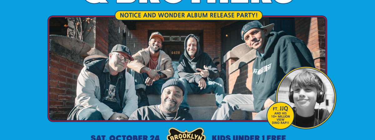The Q Brothers (Hip Hop for Families!), ft. JJQ and his 10+ Million View Dino Rap!