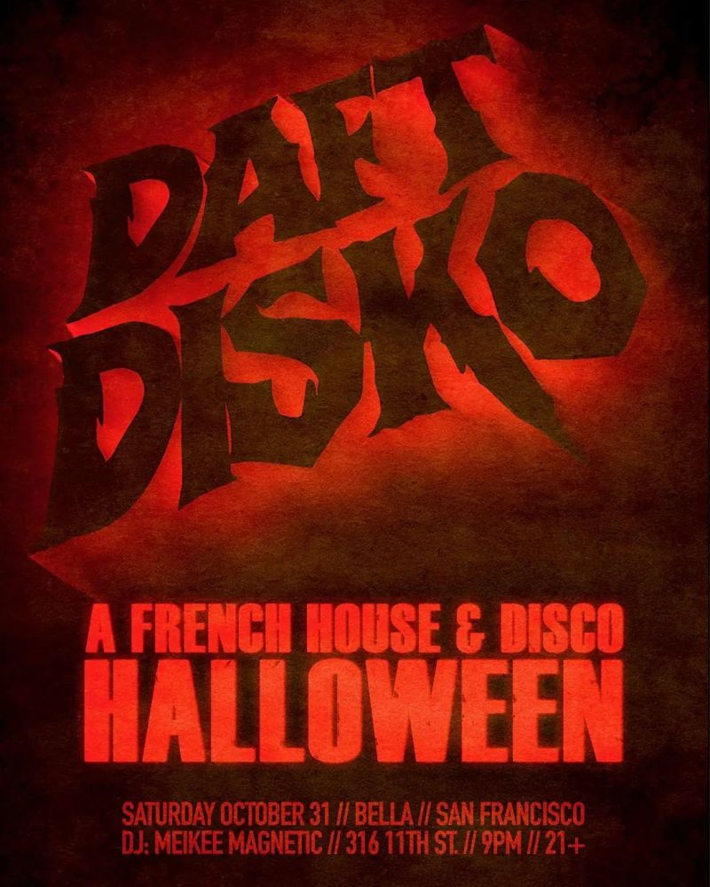 Daft Disko: Halloween - A French House & Disco Party