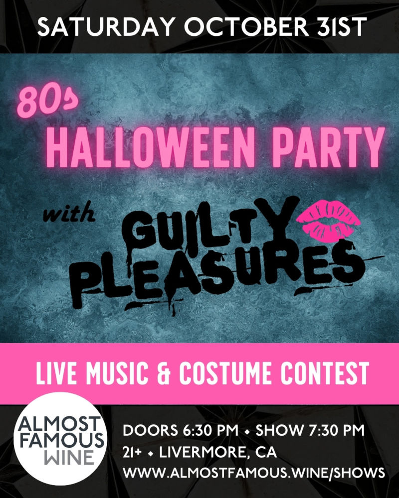 80s Halloween Party with Guilty Pleasures