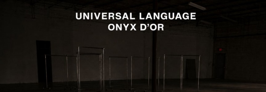 Universal Language & Onyx d'Or Popup