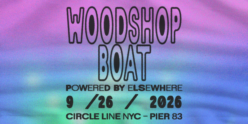 Woodshop Boat powered by Elsewhere