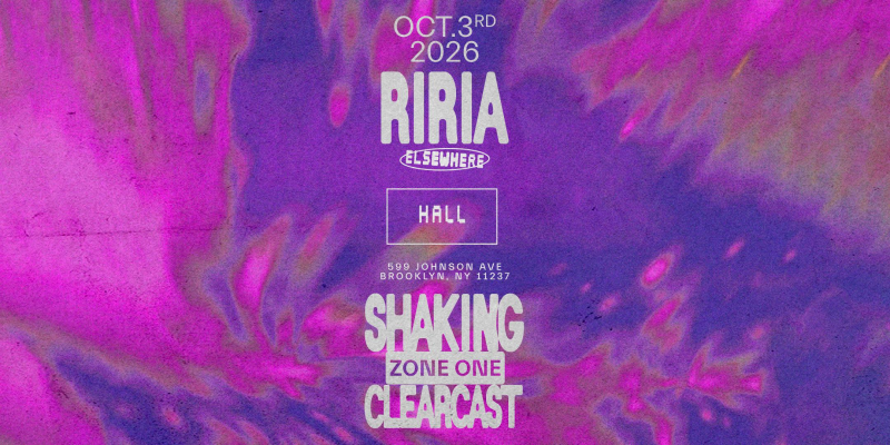 Riria, SHAKING, Clearcast
