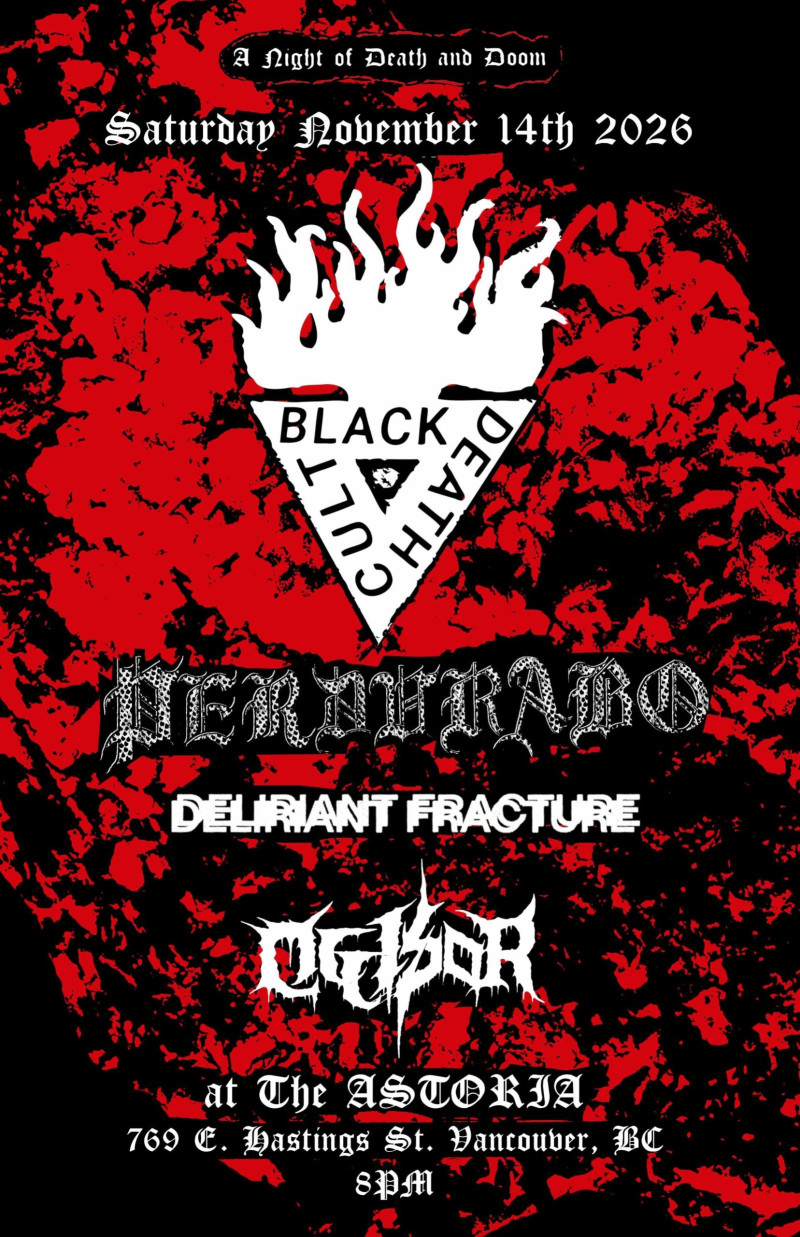 Black Death Cult / Perdurabo / Deliriant Fracture / Occisor
