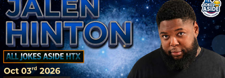 Get ready for a night of nonstop laughter as Jalen Hinton takes the stage a