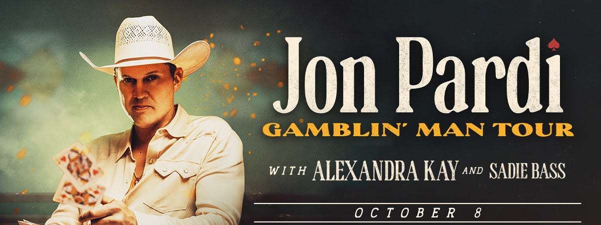 Jon Pardi - Gamblin' Man Tour, With Alexandra Kay and Sadie Bass