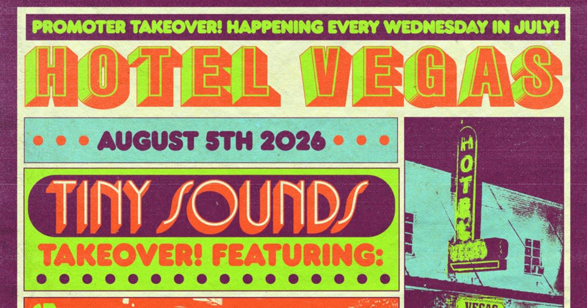 Tiny Sound presents Hotel Vegas Takeover ft. Updog, SUNFO (OKC), Drunk Uncle, Nervous
