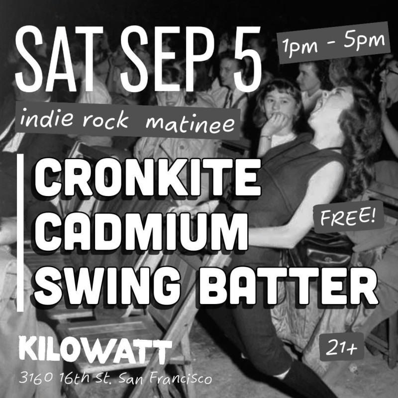 Cronkite, Cadmium and Swing Batter