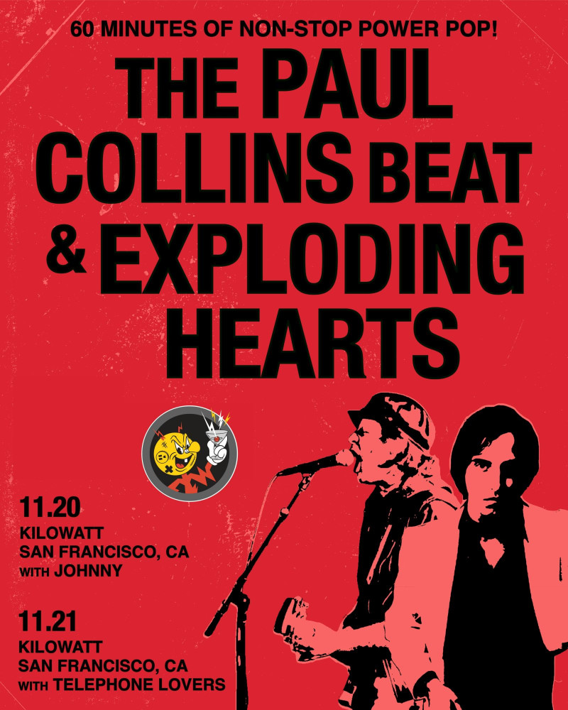 Paul Collins The Best of The Nerves and The Beat and Exploding Hearts: Night 2