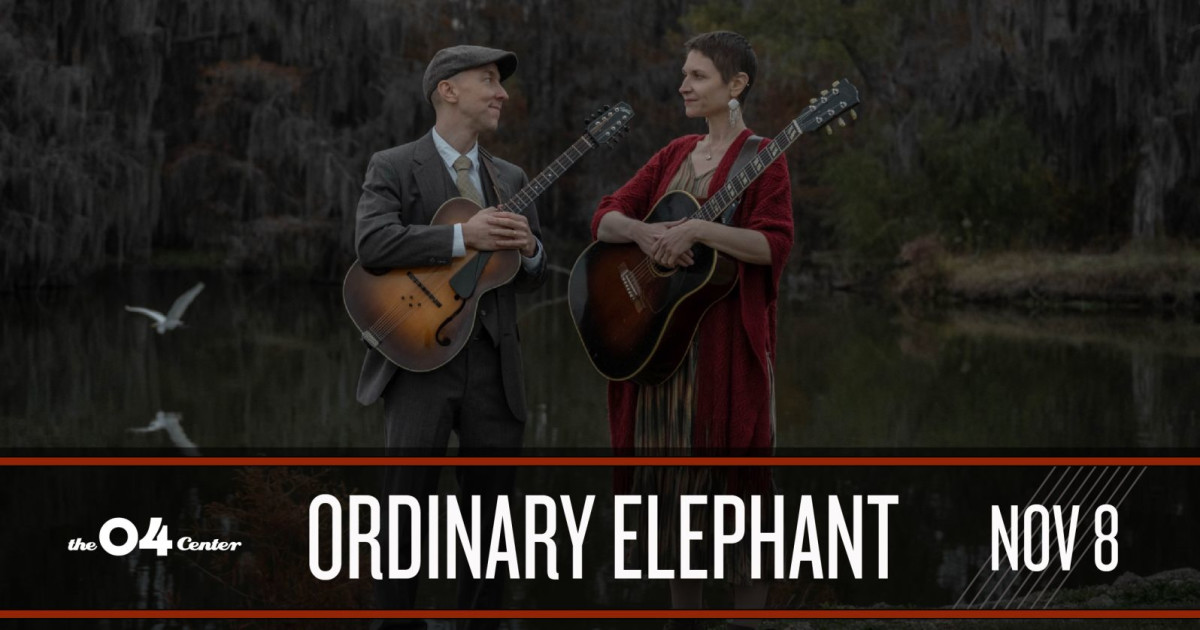 Ordinary Elephant Austin concert poster