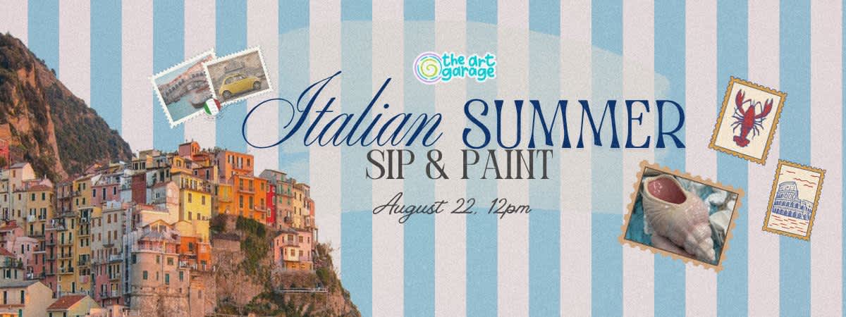 Italian Summer - Pottery Paint Event (Brentwood)