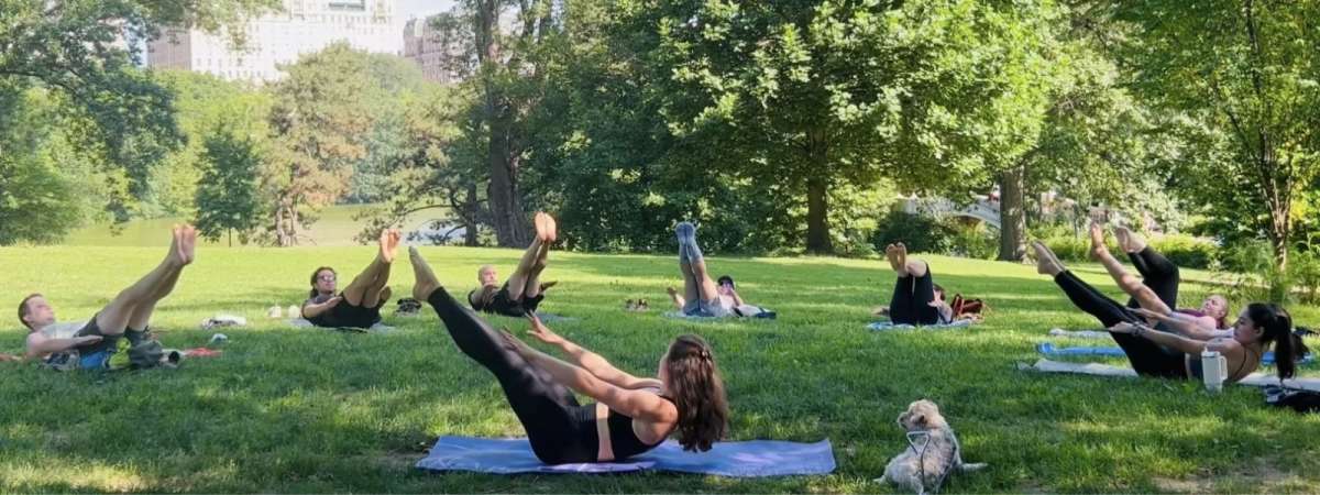 Pilates in the Park!