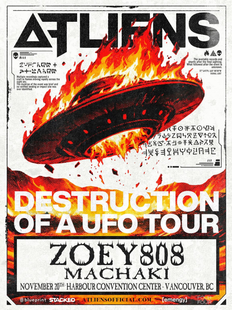 ATLiens - DESTRUCTION OF A UFO TOUR